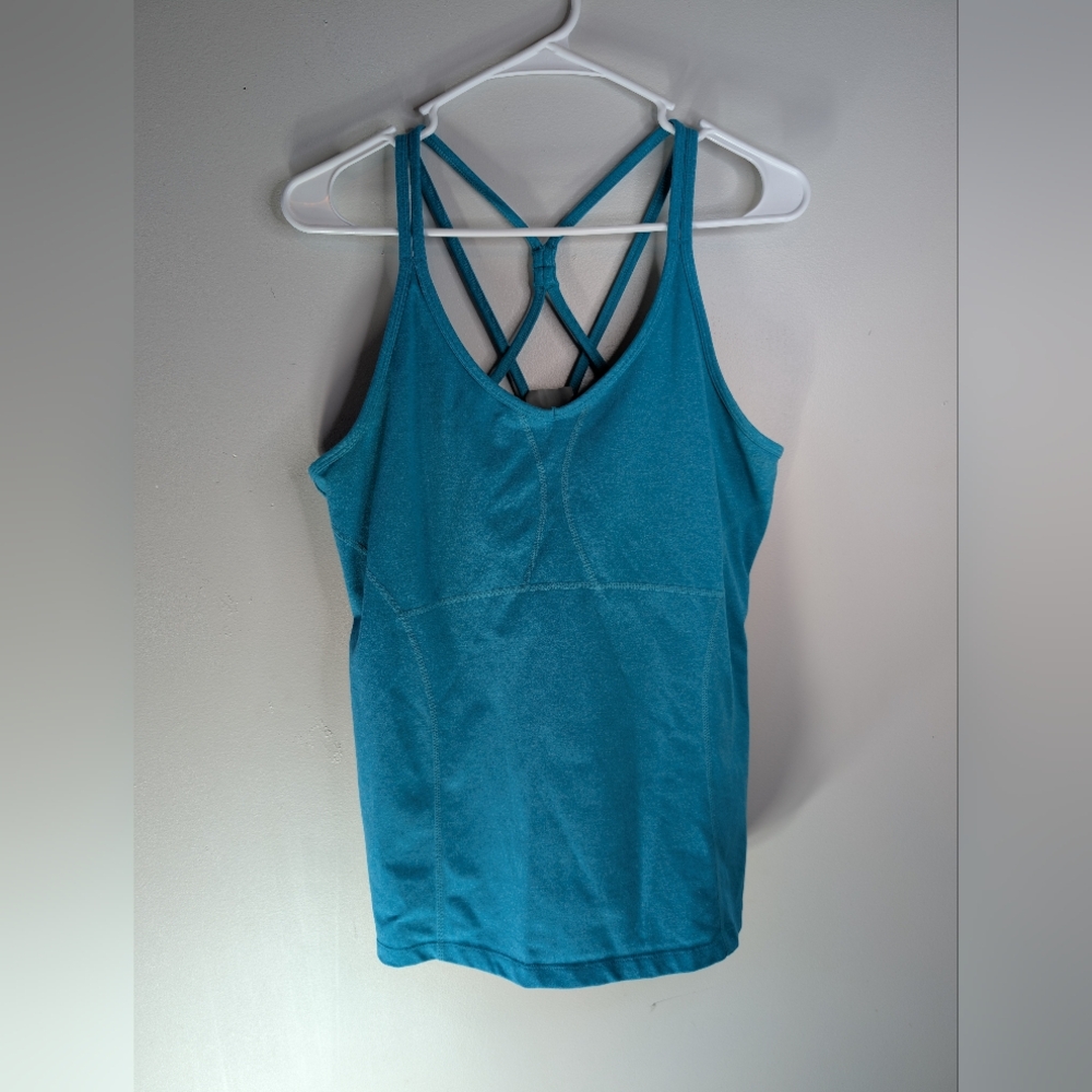Teal Athleta Athletic Tank Top Size XL